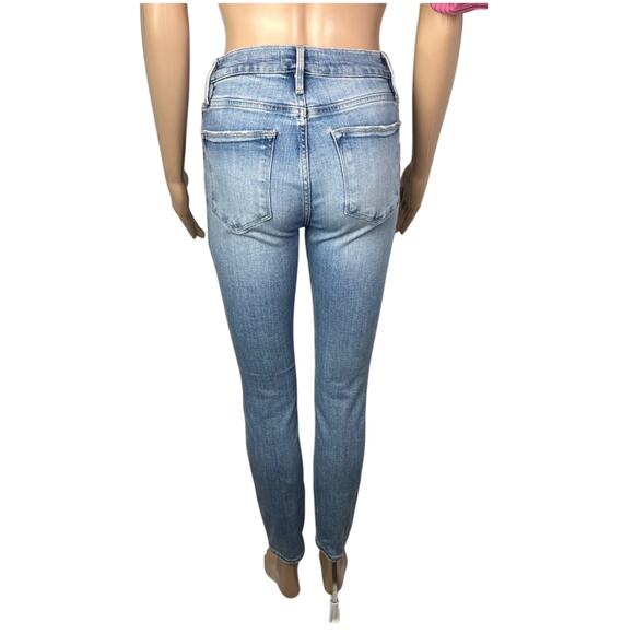 Frame Women's Le High Stretch Skinny Jeans in Hidalgo Chew - Picture 4 of 11